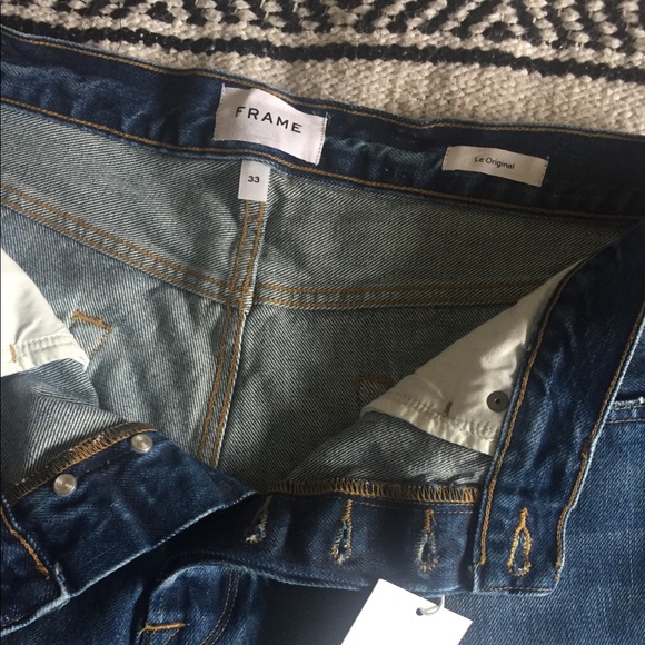 NWT Frame Cropped Jeans (33) - Picture 3 of 6